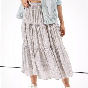 AE Tiered Maxi Skirt